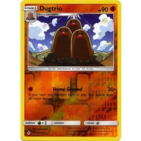 Dugtrio 86/214 SM Unbroken Bonds Reverse Holo Rare Pokemon Card NEAR MINT TCG