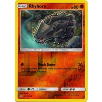 Rhyhorn 92/214 SM Unbroken Bonds Reverse Holo Common Pokemon Card NEAR MINT TCG