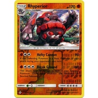 Rhyperior 95/214 SM Unbroken Bonds Reverse Holo Rare Pokemon Card NEAR MINT TCG