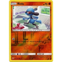 Riolu 102/214 SM Unbroken Bonds Reverse Holo Common Pokemon Card NEAR MINT TCG