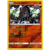 Stakataka 106/214 SM Unbroken Bonds Reverse Holo Rare Pokemon Card NEAR MINT TCG