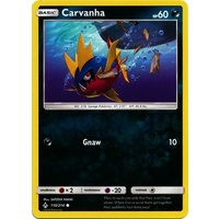 Carvanha 110/214 SM Unbroken Bonds Reverse Holo Common Pokemon Card NEAR MINT TCG