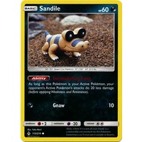 Sandile 113/214 SM Unbroken Bonds Reverse Holo Common Pokemon Card NEAR MINT TCG