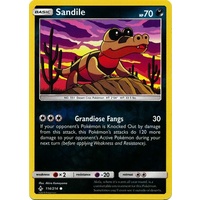 Sandile 114/214 SM Unbroken Bonds Reverse Holo Common Pokemon Card NEAR MINT TCG