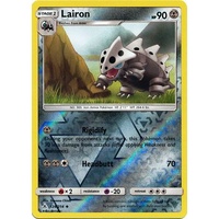 Lairon 124/214 SM Unbroken Bonds Reverse Holo Uncommon Pokemon Card NEAR MINT TCG