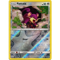 Rattata 143/214 SM Unbroken Bonds Reverse Holo Common Pokemon Card NEAR MINT TCG