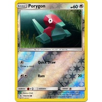 Porygon 155/214 SM Unbroken Bonds Reverse Holo Common Pokemon Card NEAR MINT TCG