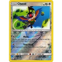 Chatot 162/214 SM Unbroken Bonds Reverse Holo Uncommon Pokemon Card NEAR MINT TCG