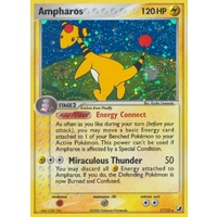 Ampharos 1/115 EX Unseen Forces Holo Rare Pokemon Card NEAR MINT TCG