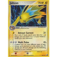 LIGHTLY PLAYED Jolteon 8/115 EX Unseen Forces Holo Rare Pokemon Card TCG