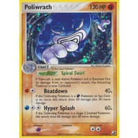 Poliwrath 11/115 EX Unseen Forces Holo Rare Pokemon Card NEAR MINT TCG