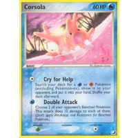 Corsola 37/115 EX Unseen Forces Uncommon Pokemon Card NEAR MINT TCG