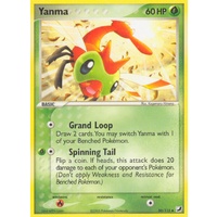 Yanma 50/115 EX Unseen Forces Uncommon Pokemon Card NEAR MINT TCG