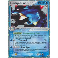 Feraligatr ex 103/115 EX Unseen Forces Holo Ultra Rare Pokemon Card NEAR MINT TCG