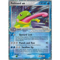 Politoed ex 107/115 EX Unseen Forces Holo Ultra Rare Pokemon Card NEAR MINT TCG