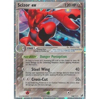 Scizor ex 108/115 EX Unseen Forces Holo Ultra Rare Pokemon Card NEAR MINT TCG