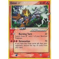 Entei Gold Star 113/115 EX Unseen Forces Holo Ultra Rare Pokemon Card NEAR MINT TCG