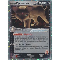 Rocket's Persian ex 116/115 EX Unseen Forces Holo Secret Rare Pokemon Card NEAR MINT TCG