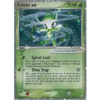 Celebi ex 117/115 EX Unseen Forces Holo Secret Rare Pokemon Card NEAR MINT TCG