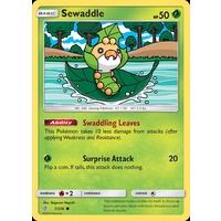 Sewaddle 7/236 SM Unified Minds Common Pokemon Card NEAR MINT TCG