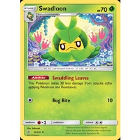 Swadloon 8/236 SM Unified Minds Uncommon Pokemon Card NEAR MINT TCG