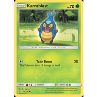 Karrablast 12/236 SM Unified Minds Common Pokemon Card NEAR MINT TCG