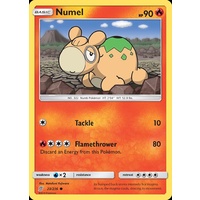 Numel 23/236 SM Unified Minds Common Pokemon Card NEAR MINT TCG