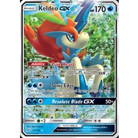 Keldeo GX 47/236 SM Unified Minds Holo Ultra Rare Pokemon Card NEAR MINT TCG