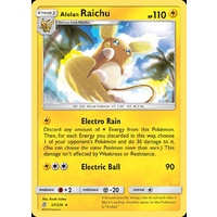 Alolan Raichu 57/236 SM Unified Minds Holo Rare Pokemon Card NEAR MINT TCG
