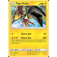 Tapu Koko 69/236 SM Unified Minds Holo Rare Pokemon Card NEAR MINT TCG