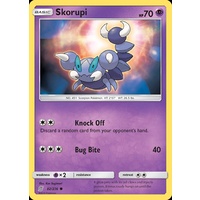 Skorupi 82/236 SM Unified Minds Common Pokemon Card NEAR MINT TCG