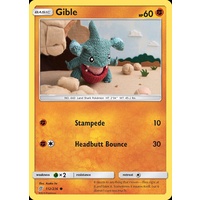 Gible 112/236 SM Unified Minds Common Pokemon Card NEAR MINT TCG