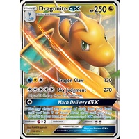 Dragonite GX 152/236 SM Unified Minds Holo Ultra Rare Pokemon Card NEAR MINT TCG