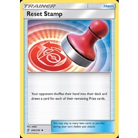 Reset Stamp 206/236 SM Unified Minds Uncommon Trainer Pokemon Card NEAR MINT TCG
