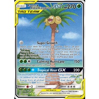 Rowlet & Alolan Exeggutor GX 215/236 SM Unified Minds Holo Full Art Ultra Rare Pokemon Card NEAR MINT TCG