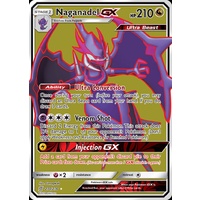 Naganadel GX 230/236 SM Unified Minds Holo Full Art Ultra Rare Pokemon Card NEAR MINT TCG