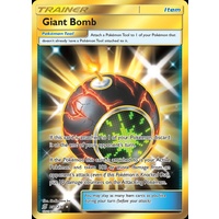 Giant Bomb 251/236 SM Unified Minds Holo Full Art Secret Rare Pokemon Card NEAR MINT TCG