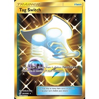 Tag Switch 254/236 SM Unified Minds Holo Full Art Secret Rare Pokemon Card NEAR MINT TCG