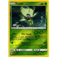 Celebi 4/236 SM Unified Minds Reverse Holo Rare Pokemon Card NEAR MINT TCG
