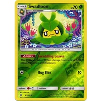 Swadloon 8/236 SM Unified Minds Reverse Holo Uncommon Pokemon Card NEAR MINT TCG