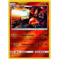Magmortar 22/236 SM Unified Minds Reverse Holo Rare Pokemon Card NEAR MINT TCG