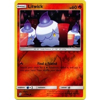 Litwick 27/236 SM Unified Minds Reverse Holo Common Pokemon Card NEAR MINT TCG