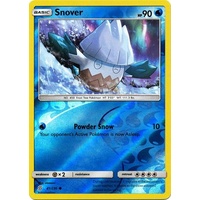 Snover 41/236 SM Unified Minds Reverse Holo Common Pokemon Card NEAR MINT TCG