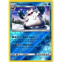 Abomasnow 42/236 SM Unified Minds Reverse Holo Rare Pokemon Card NEAR MINT TCG