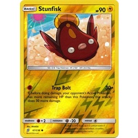 Stunfisk 67/236 SM Unified Minds Reverse Holo Common Pokemon Card NEAR MINT TCG