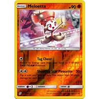 Meloetta 123/236 SM Unified Minds Reverse Holo Rare Pokemon Card NEAR MINT TCG