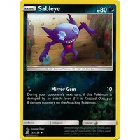 Sableye 133/236 SM Unified Minds Reverse Holo Uncommon Pokemon Card NEAR MINT TCG