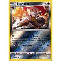Escavalier 142/236 SM Unified Minds Reverse Holo Rare Pokemon Card NEAR MINT TCG