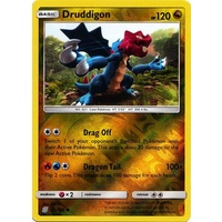 Druddigon 157/236 SM Unified Minds Reverse Holo Common Pokemon Card NEAR MINT TCG