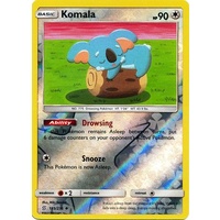 Komala 185/236 SM Unified Minds Reverse Holo Uncommon Pokemon Card NEAR MINT TCG